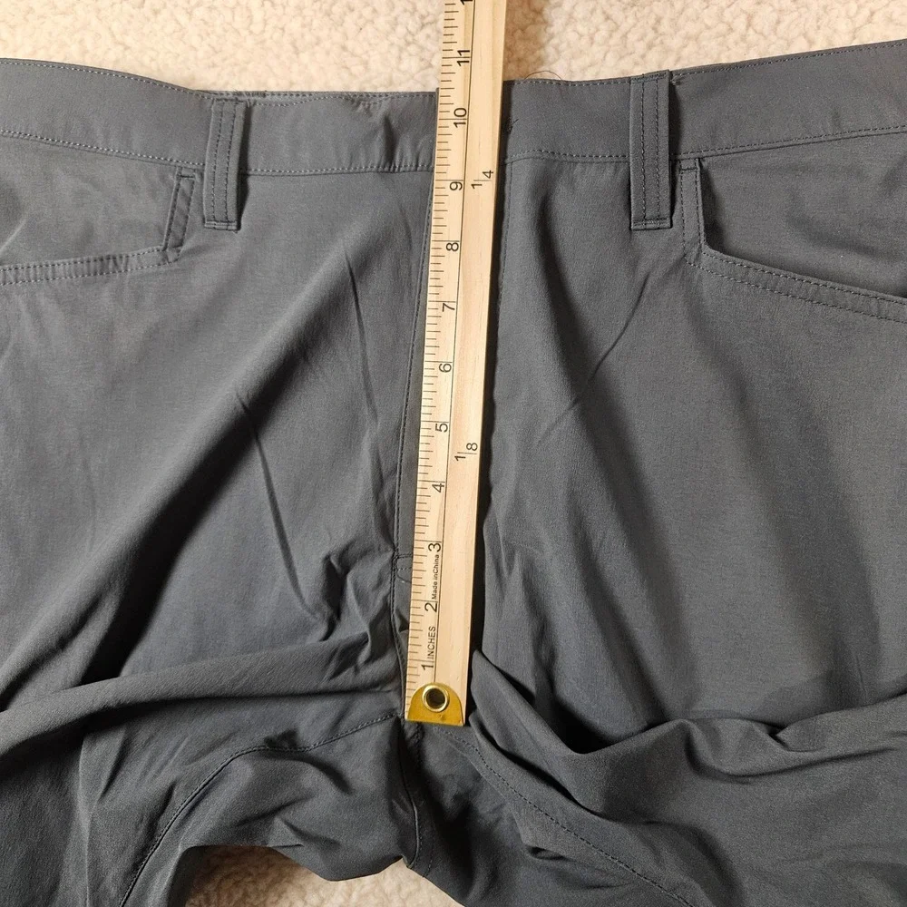 Eddie Bauer Tech Pants Men 36x30 Gray Stretch Hiking Outdoor Gorpcore C3053077